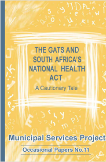 The GATS and South Africa's National Health Act: A Cautionary Tale image