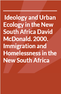 Ideology and Urban Ecology in the New South Africa image